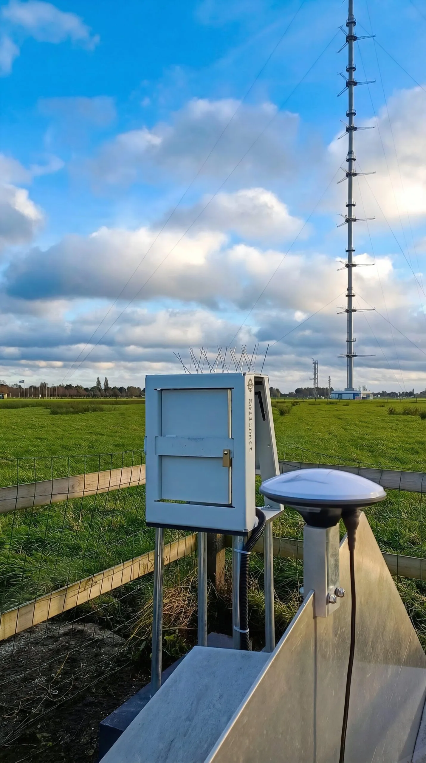 Meetlocatie van het Spot TWO-project