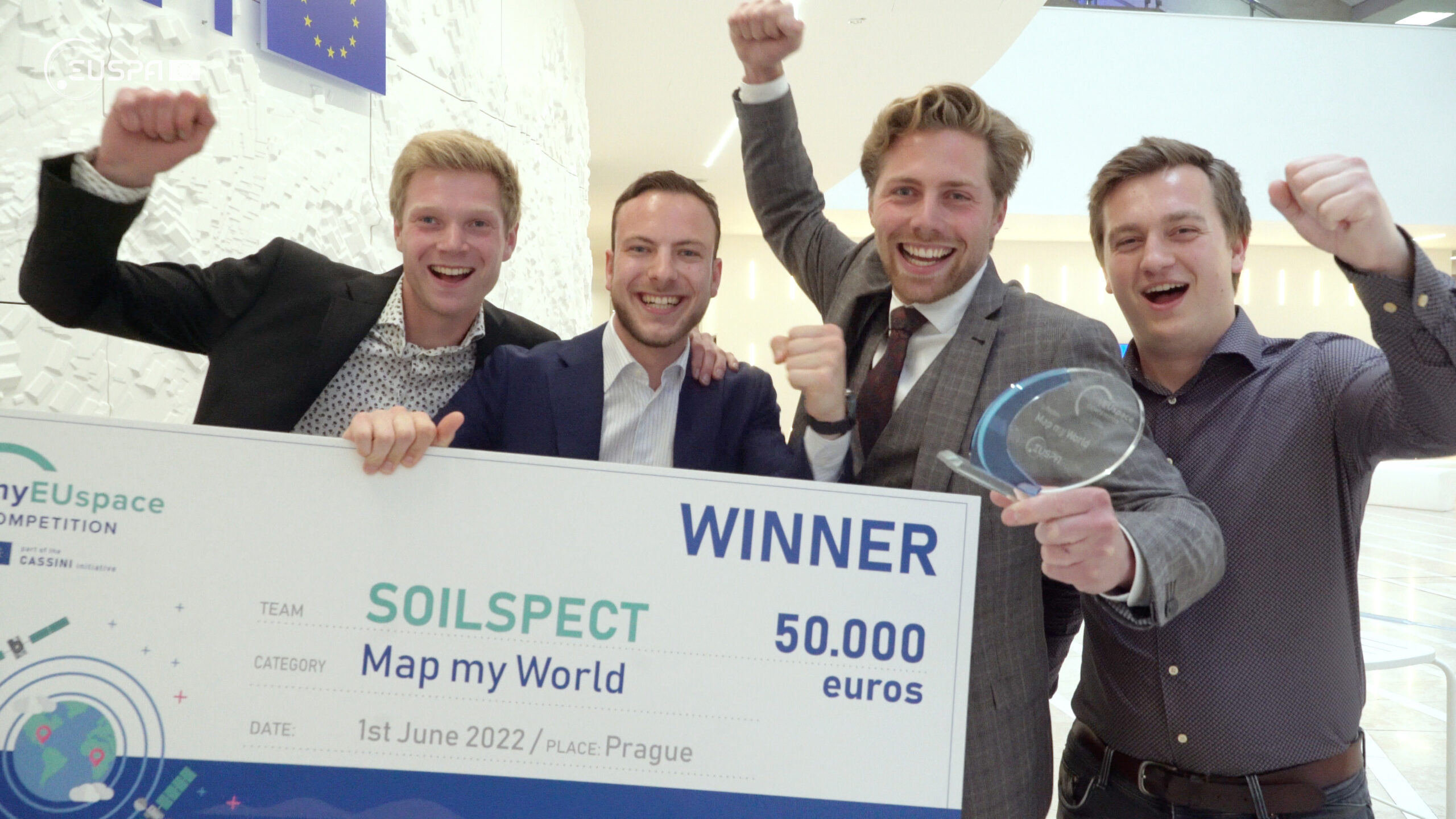 Lees meer over het artikel Winner of the myEUspace competition